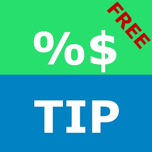 Tip Calculator Free - Tips, Restaurant, Food, Split Bills, Table, Dating, Fast Drink, Bill icon