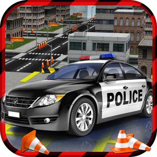 Police Car Parking Simulator – Extreme cop’s vehicle driving simulation game Icon