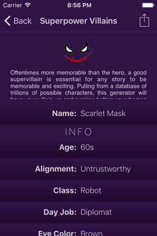 DungeonRoller - Random Stats - náhled