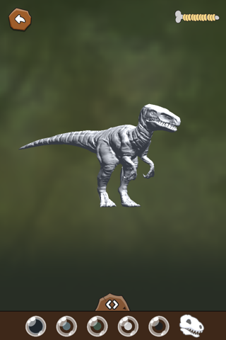 DINOZZZ 3D Coloring - interactive dinosaurs painting for adults & kids screenshot 4