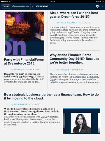 FinancialForce.com @ Dreamforce 15 HD screenshot 4