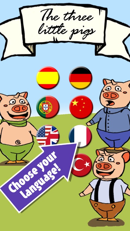 Your story with the Three Little Pigs – Interactive tales for kids