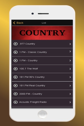 Country Music Hits screenshot 2