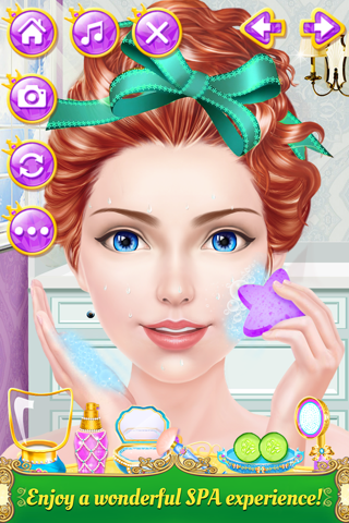 Princess Sisters Salon - Royal Beauty Makeover: SPA, Makeup & Dress Up Game for Girls screenshot 4