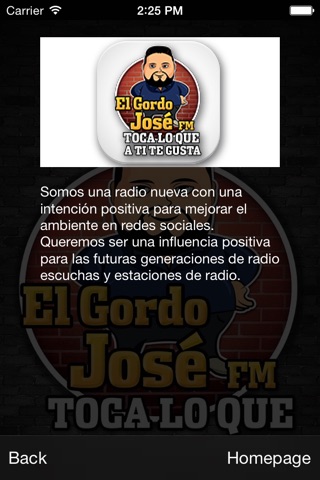 ElGordoJoseFm.com screenshot 3