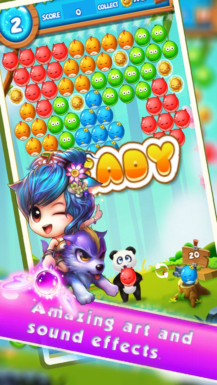 Puzzle Bear Shooter Free Pop Ball