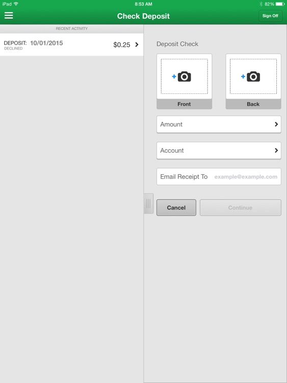 Security First Bank for iPad screenshot-4