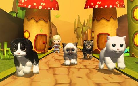 Cat Racing for Kids screenshot 2