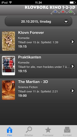 Klovborg Kino 1-2-3(圖1)-速報App