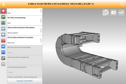 igus® 3D CAD screenshot 3