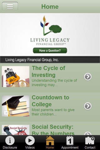 Living Legacy Financial Group screenshot 2