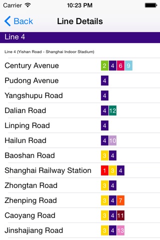 Shanghai Metro Route Planner screenshot 3