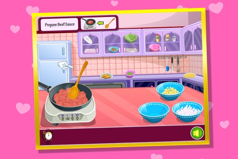 baby cooking game-lasagna screenshot 3