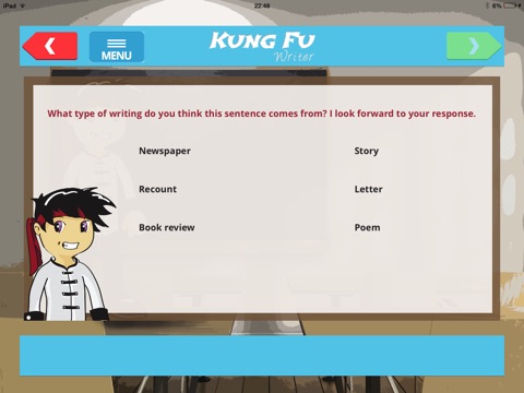 Kung Fu Writer - Intermediate screenshot 2