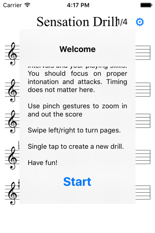 Sensation Drill - Sight-Reading Exercises - náhled