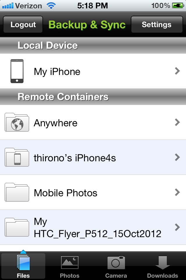 Backup & Sync screenshot 2