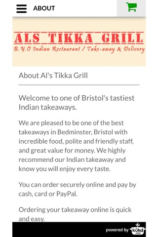 Al's Tikka Grill Indian Takeaway screenshot 4
