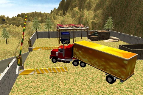 Euro Truck Mountain Drive 3D Pro screenshot 2