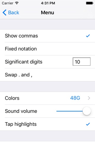 RPN Calculator 48 screenshot 2