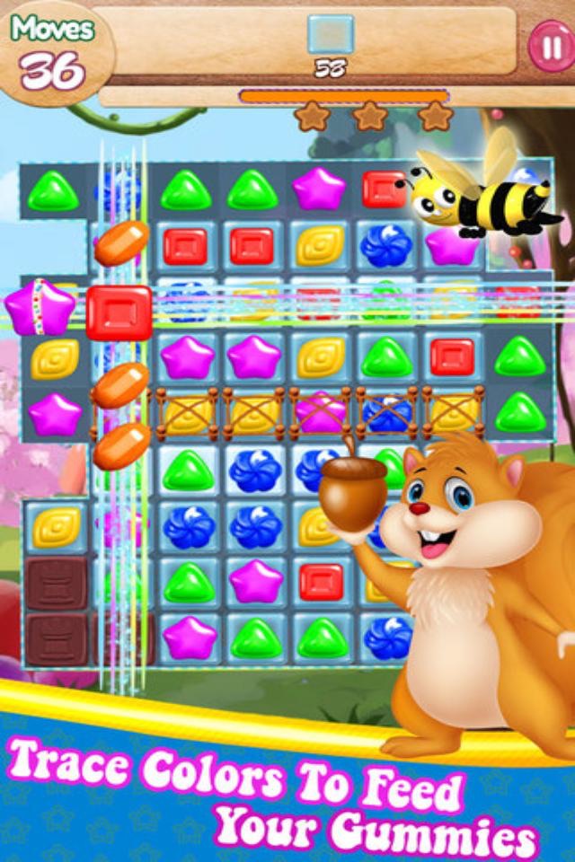 Sweet Crush Mania - 3 match puzzle Yummy Cookie Blast screenshot 3