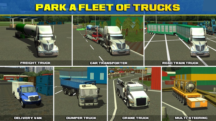 Trucker Parking Simulator Real Monster Truck Car Racing Driving Test