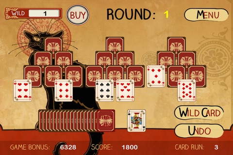 Chat Noir Black Cat Solitaire Club - Grand Cabaret World Series screenshot 2