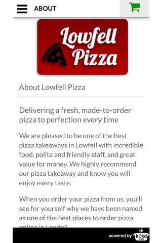 Lowfell Pizza Takeaway screenshot 4