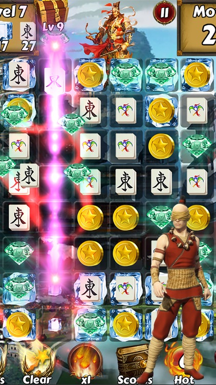 Mahjong Match Adventure World: Swipe jewels and match mahjong tiles! screenshot-3