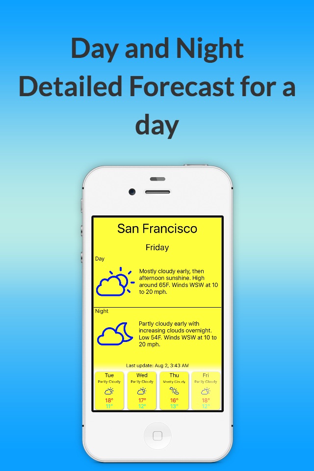 Current Local Forecast-4 days screenshot 2