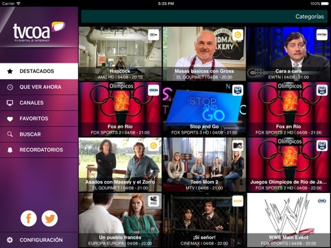 Guía TVCOA for iPad screenshot 4