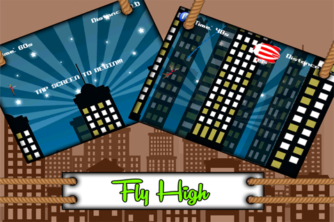Rope Swing 'n' Fly: Super Ride with Spider in Brooklyn Downtown Free screenshot 3