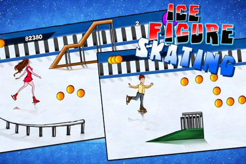 Ice Figure Skating - Extreme Madness of Pure Stunts on True Skates (Free Game) screenshot 2