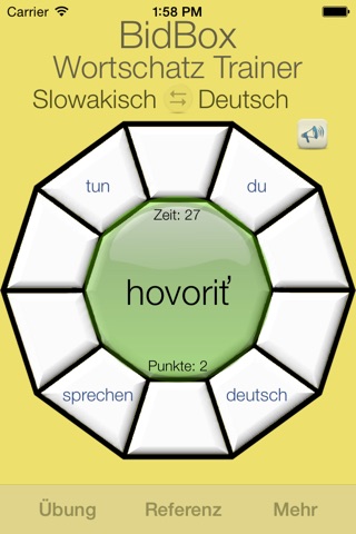 Vocabulary Trainer: Deutsch - Slowakisch screenshot 4