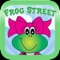 Take a trip to Frog Street and join Fanny Frog for learning fun with the Frog Street A to Z iPad app