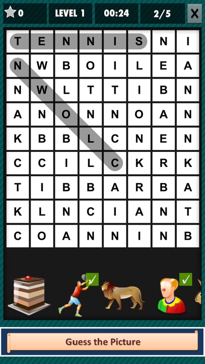 Picture Word Search