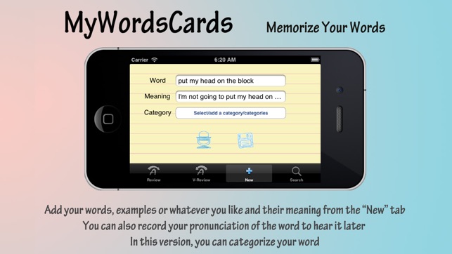 MyWordsCards - Memorize your own words(圖2)-速報App