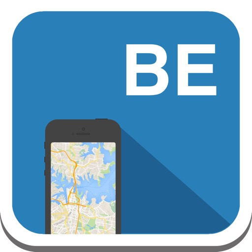 Belgium & Brussels offline map, guide, weather, hotels. Free GPS navigation. icon