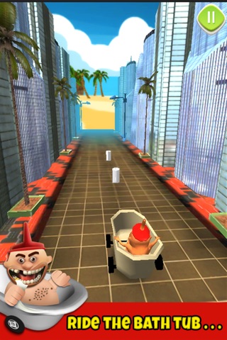 Ace Toilet Paper Ninja Race - Best Bathroom Racing Games Free screenshot 2