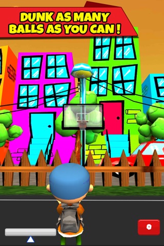 Cartoon Street Basketball - Real Basketball Games for Kids Free screenshot 2