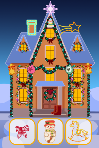 Fun Christmas House Dressing up Game for Kids screenshot 3