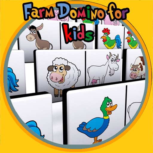 farm domino for kids icon