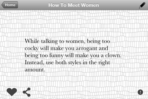 How To Meet Women!! screenshot 3