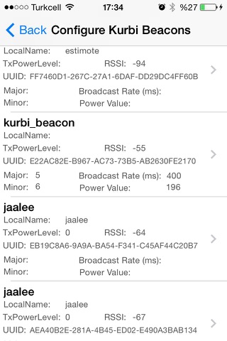 Kurbi Beacon Tool screenshot 2