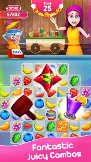 Fruit Juice Rush. Splash Salad In The Smash Puzzle For Sugar(圖3)-速報App