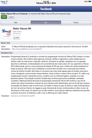 Tribuna FM 99,1 MHz screenshot 3