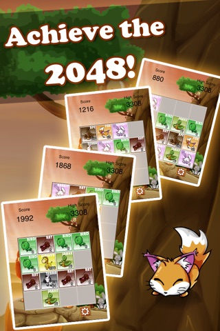 2048: King of the Jungle PRO screenshot 3