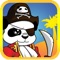 Pirate Panda Sky Glider HD - Best Fly-ing and Racing Game for Kid-s , Teen-s and Boy-s