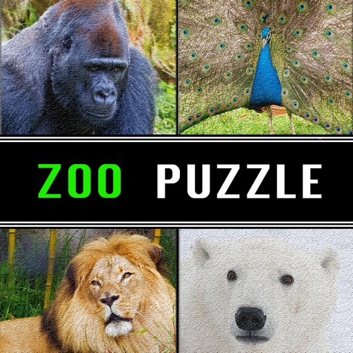 Zoo Animals Jigsaw Puzzle Spectacular FREE iOS App