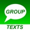 Download our FREE GroupTexts application and send text messages to your personalized group(s)