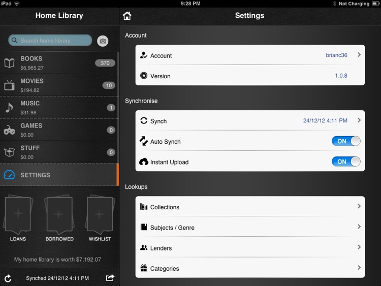 Home Library for iPad screenshot-4